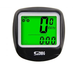 Compteur De V&eacute;lo Solaire Avec Compteur De Vitesse, Odom&egrave;tre, Sans Fil, &Eacute;tanche Et Fonction Veille Automatique - Neuf