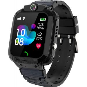 Montre Connectée Enfant Gps, Montre Intelligente Avec Réveil, Lampe De Poche, Sos Podomètre Musique, Cadeaux Montre Connectée Pour Garçons Filles[X412] - Neuf