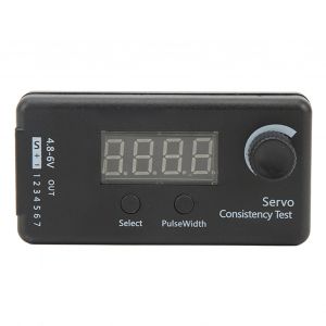 Testeur De Servo Numerique 3 Modes, Haute Precision, En Plastique Noir, Pour Helicoptere Rc, Dc 4,8-6 V - Neuf