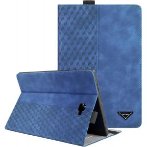 Coque Pour Samsung Galaxy Tab A6 10.1 Pouces 2016 (Sm-T580/T585), Tablette Housse De Protection Pour Samsung Galaxy Tab A6 2016, Cuir Pu Étui Case Pour Samsung Galaxy Tab A 10.1"", Bleu - Neuf