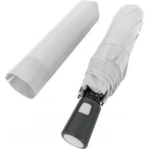 Meimie-Parapluie Pliant Resistant Au Vent Homme Femme - Parapluie Pliable Uni Avec Ouverture Automatique Pour Voyage - Parapluie Mini Petit Solide Compact Pour Fille Et Garcon - Diamètre 96 Cm - Neuf