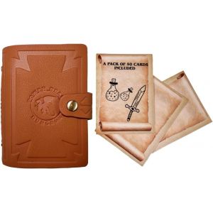 Dungeon Compendium De Poche,Livre De Sorts,Donjons Et Dragons,Dungeons And Dragons,Kit D'initiation,Jeux De R&ocirc;le Et D&d 5e,D&eacute;s Dnd,Spellbook Cards,Magic Items,+ 50 Cartes - Neuf