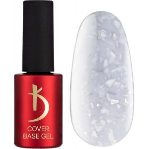 Professional - Vernis Semi Permanent - Laiteux Gris Brillants Flocons Camouflage - Vernis Gel Uv Semi Permanent Gel Ongle -7ml- Base Gel Cover Milky Grey Flakes - Base Coat - Neuf