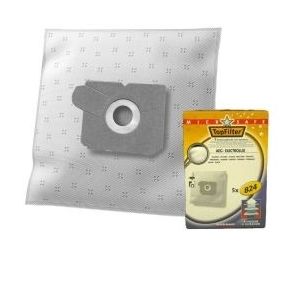 5 Sacs Aspirateurs R&eacute;f 67824 Pour Tornado Campus To 4571 N Bleu - Neuf