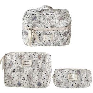 Ours matelassé Trousse de maquillage Trousse d'organisateur cosmétique Sac à cosmétiques - Neuf