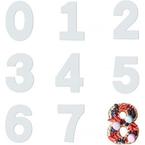 Subzonal-Number Cake, 12 Inch Moule Number Cake Grand Format ,30cm Number Cake Moule, Moule En Chiffre Silicone,Patron Chiffre Number Cake, Fabrication De G&acirc;teaux Pour Cr&egrave;me De G&acirc;teau De Mariage D'an - Neuf