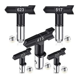 Ensemble de 5 buses de pulv&eacute;risation sans air (211, 313, 415, 517, 623) - Neuf
