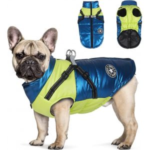 Jgd-Manteau D'hiver Pour Chiens, Veste Imperm&eacute;able, Gilet Chiot, V&ecirc;tements Pour Petits Animaux De Compagnie (M) - Neuf