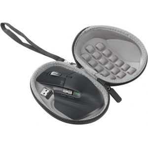 Flycoo Rigide Housse Sac Portable pour Logitech MX Master/Master 2S / Master 3 Souris san Fil Boîte Boîtier (Noir-C) (Noir-C) - Neuf