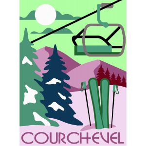 Canevas Margot Courchevel 40x30cm - Mrcu722360 - Neuf