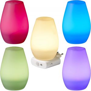 Lampe De Poche Led - Blanche - Multifonction - D&eacute;tecteur De Mouvement - Chargement &Agrave; Induction - Batterie De Secours - En Cas De Panne De Courant (Lampe Ovale Multiple) - Neuf