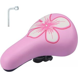 Selle De V&eacute;lo Pour Enfant-Si&egrave;ge De V&eacute;lo Extra Doux Et Imperm&eacute;able Pour Gar&ccedil;on/Fille-Rembourrage Antid&eacute;rapant,Large Coussin De V&eacute;lo Dual Shock Pour Vtt De 12 14 16 18 20 Pouces.[E187] - Neuf