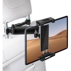 Eryi-Support Tablette Voiture, Support Ipad Voiture Extensible Support De Tablette De Siège De Voiture Pour Ipad/Samsung Galaxy Tabs/Kindle Et D'autres, Porte Tablette Voiture - Neuf