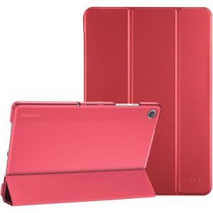 Coque Pour Galaxy Tab A9+ Plus 2023 (Sm-X210/X215/X216/X218) 11 Pouces,Étui Housse De Protection Antichute Galaxy Tablette A9 Plus 11"",Rabat Magnétique,Ultra Léger Et Classique-Rouge - Neuf