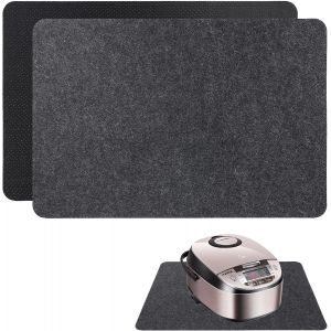 NBGCM-- Tapis de cuisson en feutre et silicone résistant à la chaleur jusqu'à 550 ¿/1022 ¿, rectangulaire, beige, 30 x 45 cm, pour machines à café, micro-ondes, grille-pain, etc. - Neuf