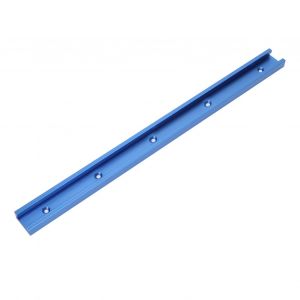 Rail en T en aluminium, rainure en T, gabarit de rail a onglet pour table de toupie a bois (800 mm) - Neuf