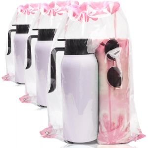 acdsgd-Sac a Dos Transparent, lot de 3 Sac Transparent, Sac &agrave; dos &eacute;tanche en PVC transparent pour la gym, concerts, ev&eacute;nements sportifs,Voyage, Plage - Neuf