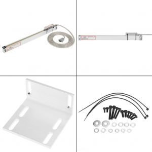 1 regle lineaire de haute precision 300 mm pour fraiseuse avec accessoires - Neuf