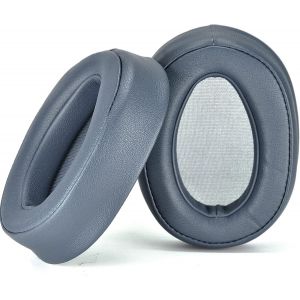KAL-Coussinets D'Oreille Pour Sony Wh-H900N, Compatibles Avec Les Casques Sony Mdr-Abn, Mousse À Mémoire De Forme Souple En Cuir Protéiné - Neuf