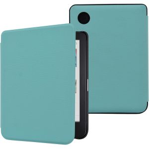 &Eacute;tui Slimshell Pour Kobo Clara Colour/Bw/ 2E, Tolino Shine Colour/Shine 5/4, Coque De Protection Magn&eacute;tique Avec Fonction De Plume De Sommeil De R&eacute;veil Automatique, Bleu Clair[KIN5221421] - Neuf