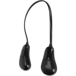 KAL-Haut Parleur Bluetooth De Type Tour De Cou, 2 Haut Parleurs De 2,5 W Intégrés, Son Stéréo 3D Véritable, Conception Légère, Haut Parleur Sans Fil Portable À Réduction De Bruit Pour La Maison(Le No - Neuf