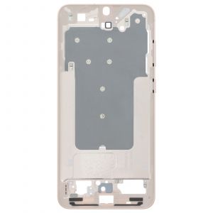 Ch&acirc;ssis Central Original pour Galaxy S25 Plus Ajustement Pr&eacute;cis et S&eacute;curis&eacute; Samsung Rose champagne - Neuf