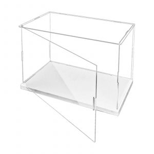 Vitrine En Acrylique Transparent, Boîte De Presentation Polyvalente, Organisateur De Table, Protection Anti-Poussiere Pour Petits Jouets Et Poupees - Neuf