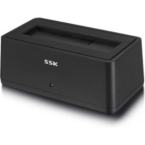 Station d'accueil pour Disque Dur Externe USB 3.0 vers SATA pour Disque Dur SSD SATA de 2,5 et 3,5 Pouces, Super Vitesse jusqu'&agrave; 5 Gbit/s, Prise en Charge UASP (Prise en Charge de 20 to) - Neuf