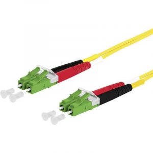 Metz Connect 151p1jaja10e Fibre Optique Fo C&acirc;ble De Raccordement 1.00 M Jaune [2x Lc M&acirc;le - 2x Lc M&acirc;le] 9/125 &Icirc;? Singlemode Os2 X018341 - Neuf