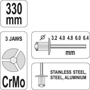 Riveteuse manuelle Yato YT-3609 - Neuf