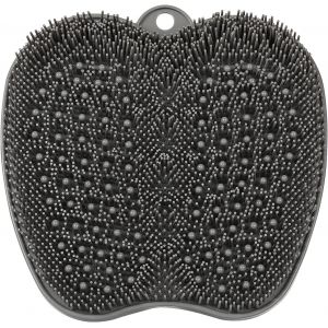 (28 X 28 Cm), Grande Douche À Pied De La Brosse, Le Pied De L'épurateur - Nettoie, Exfolie, Massages Vos Pieds Sans Se Pencher, Circule & Apaise Les Pieds Fatigués, Avec Anti-Dérapant De Ventouses - Neuf