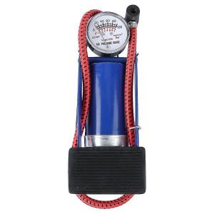 Pompe À Pied Compacte Professionnelle Avec Manomètre Pour Vélos, Voitures Et Plus Encore - Durable Et Multifonctionnelle - Neuf