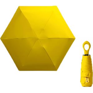 CAP-Mini parapluie de voyage pliable, protection UV, parapluie compact et portable, plusieurs couleurs - Neuf