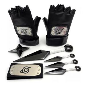 Gants De Cosplay Naruto, Kunai, Ensemble D'armes Ninja En Pvc - Neuf