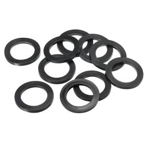 M32 Joint Plat En Caoutchouc,Lot De 10,Diamètre Intérieur 32mm,Diamètre Extérieur 46mm,Épaisseur 4mm,Rondelle D'étanchéité Pour Robinet,Tuyau D'eau,Boulon,Noir - Neuf