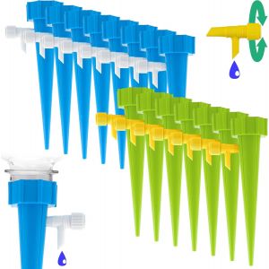 15x Kit d'Arrosage Goutte-&agrave;-Goutte pour Plantes - Syst&egrave;me d'Irrigation Automatique pour Jardin, Potager et Plantes d'Int&eacute;rieur - &Eacute;conomique et &Eacute;cologique - Facile &agrave; Installer et &agrave; Utiliser - Neuf