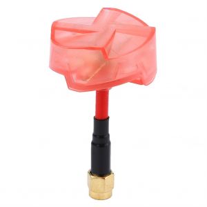 Antenne Fpv Champignon Polarisee Circulaire 60 Mm 5,8 G 3 Dbi Rhcp, Accessoire Pour Drone (Rouge)-Qhfen - Neuf