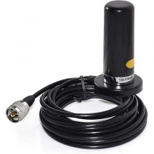 Oppxun Mini Dual Band Vhf Uhf -N2rs Antenne avec support magnétique 5m Rg316 Câble pour voiture véhicule Mobi - Neuf