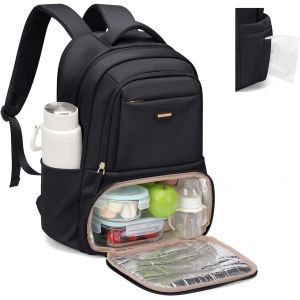 acdsgd-Sac a Dos Isotherme, Sac &agrave; Dos Ordinateur 16 Pouces, Sac &agrave; Dos D&eacute;jeuner avec Compartiment Isotherme, pour Camping Voyage Coll&egrave;ge Travail - Neuf