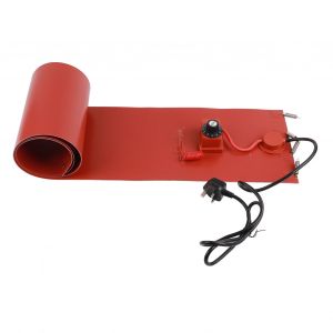 XYONG Chauffe-fut de 200 L, ceinture chauffante en silicone avec ressort elastique et thermostat, prise britannique 220 V - Neuf