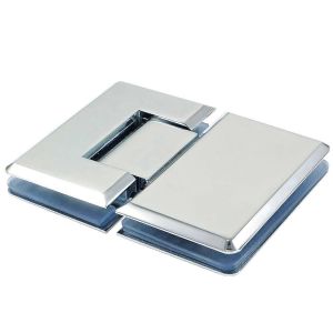 (R) De 180 Degr&eacute;s En Verre De Douche En Verre Porte Charni&egrave;re Chrom&eacute;e C&ocirc;ne Sans Cadre Douche Charni&egrave;re De Porte De Porte De Douche De Mat&eacute;riel - Neuf