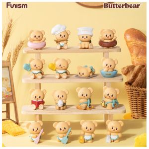 Display Mini Figurines Butterbear - Baked With Love Cubby Face (6 Blind Box) - Neuf