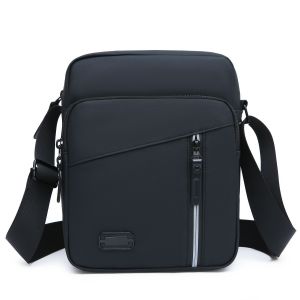 Bolso De Hombre (Negro) Bolso De Hombro Para Hombre Bolso De Trabajo Para Hombre Bolso Bandolera Para Hombre Bolso De Mensajero Para Uso Diario Viajes O Negocios - Neuf