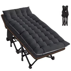 Lit de camp pliant avec coussin GI19 Divit - Neuf