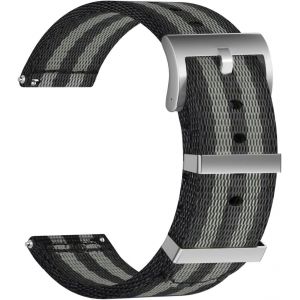 Kal-Nylon Bracelet Montre Bracelet Montre Armée Militaire - 18mm, 20mm, 22mm, 24mm Montre Bracelet Avec Acier Inoxydable Boucle - Neuf