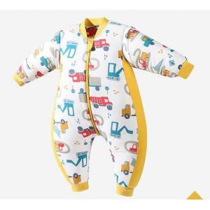 Gigoteuse D'hiver Pour Bébé Avec Pieds, Gigoteuse Épaisse Pour Tout-Petit, Gigoteuse D'hiver Pour Bébé Avec Pieds, Couverture Douce Et Portable. - Neuf