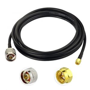 Câble RG58 Câble SMA N 3.6m N Mâle vers SMA Mâle 50Ohm Câble Rallonge Antenne Faible Perte pour Antenne WiFi,pour Antennes de Réseau sans Fil 3G 4G LTE - Neuf