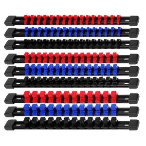 Organisateur de douilles,outils d'entra&icirc;nement,support de douilles,kit de 9 supports - Neuf