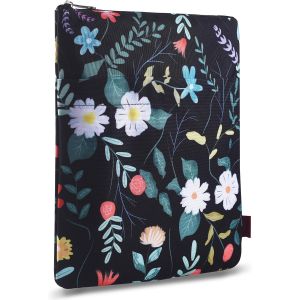 Housse de Protection de Livre pour Les Amateurs de Livres,Couverture de Livre pour Livres de Poche,Tissu Lavable,avec Fermeture &eacute;clair,Taille M,27,9 x 22,9 cm.[B330] - Neuf