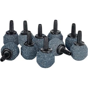 Aquarium Pierre &Agrave; Air 2cm Boule Diffuseur De Bulles D'air Pour Pompes &Agrave; Air Nano,Petits Seaux Et Aquariums,10 Pi&egrave;ces - Neuf